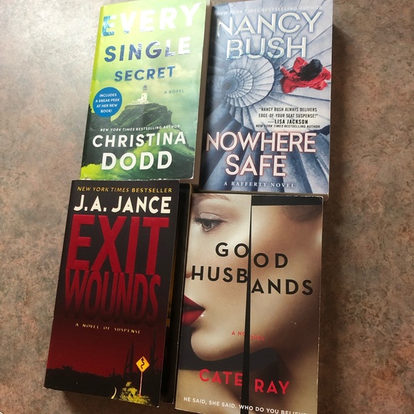 REDUCED PRICE Murder Mystery Thriller Books Lot of 9 - Picture 3 of 3